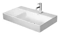 Produktbild: Duravit DuraSquare Waschtisch Becken rechts 1 Hahnloch 800 x 470 mm - Weiß...