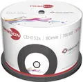 Produktbild: Primeon 2761107 CD-R 80 Rohling 700 MB 50 St. Spindel Vinyl, Bedruckbar