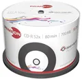 Produktbild: PRIMEON CD-Rohling CD-R 700MB 52x Black-Vinyl-Disc 50er Cakebox 2761107, Vinyl, Bedruckbar