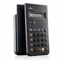 Produktbild: Braun Taschenrechner BNE001BK Retro 8-stellig LCD schwarz batteriebetrieben