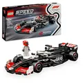 Produktbild: LEGO Speed Champions MoneyGram Haas F1 Team VF-24 Rennauto - Spielzeug mit Formel 1 Minifigur zum Sammeln - Modell und Geschenk für Jungen & Mädchen ab 10 Jahren und Erwachsene Motorsport Fans 77250