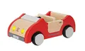 Produktbild: Hape Puppenhaus Familienauto aus Holz Autospielzeug, Schiebeauto Ausstattung für Puppenhaus Möbelset