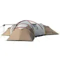 Produktbild: Skandika Kuppelzelt Turin für 12 Personen | Großes Camping Zelt, 3 Schlafkabinen, 200 cm Stehhöhe, 5000 mm Wassersäule, Familienzelt, Campingzelt | Outdoor