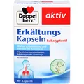 Produktbild: Doppelherz aktiv Erkältungs Kapseln Eukalyptusöl 40 St