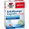 Produktbild: DOPPELHERZ Erkältungskapseln Eukalyptusöl, 40 St PZN 07091046