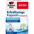 Produktbild: DOPPELHERZ Erkältungskapseln Eukalyptusöl 40 St PZN 7091046