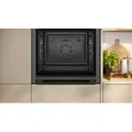 Produktbild: Neff B3ACE2AG3 gr Einbau-Backofen A+ 7 Heizarten 71L EasyClean Hide - Grau