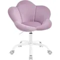 Produktbild: Woltu Drehstuhl, Violett, Textil, Drehkreuz, 62x71x51 cm, Arbeitszimmer, Bürostühle, Drehstühle
