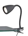 Produktbild: Trio Leuchten Klemmleuchte Wanda 202620132, Metall Schwarz matt, exkl. 1x GU10, Flexarm