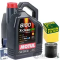 Produktbild: MANN ÖLFILTER+MOTUL EFE 5W30 ÖL für OPEL ASTRA G H COMBO MERIVA A ZAFIRA A B