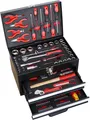 Produktbild: Kraft Werkzeuge Tragbarer Werkzeugkoffer, 165 Stück