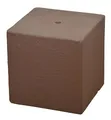 Produktbild: Heissner Sockel Cube Terrakotta