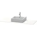Produktbild: Duravit XSquare Konsole, 1 Ausschnitt rechts, 1400x16x550mm, XS060GR4949, Farbe: Graphit Matt Dekor