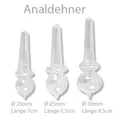 Produktbild: Analdehner aus Glas Gr. 1 - 20 mm