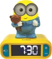 Produktbild: Lexibook - Minions 3D-Wecker mit Nachtlicht ( RL800DES)