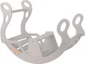 Produktbild: KiddyMoon Rocker WR-001 Bogen Wippe Holzspielzeug Montessori Kletterbogen Für Babys Und Kinder, Grau