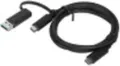 Produktbild: Lenovo USB-Kabel - 24 pin USB-C (M) zu 24 pin USB-C (M)