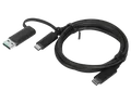 Produktbild: Lenovo USB-Kabel - 24 pin USB-C (M) zu 24 pin USB-C (M)