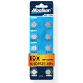 Produktbild: AG5 LR48 Knopfzelle Uhrenbatterien 754 Alpalium Alkaline Batterien 10 Stück