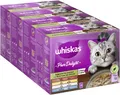 Produktbild: 48x85g Whiskas Katzenfutter Nassfutter Pure Delight Gemischtes Ragout in Gelee