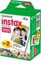 Produktbild: Fujifilm instax mini White Border Sofortbildfilm 10 Aufnahmen 2er-Pack