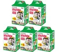 Produktbild: FUJI INSTAX mini SOFORTBILD FILM 5 Doppelpacks für 100 Bilder !! MDH: 12/2027