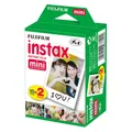 Produktbild: FUJI INSTAX MINI Film Glossy, 20 Stück, 46x62 mm
