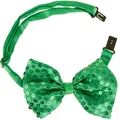 Produktbild: St. Patricks Day Glitzer Fliege Accessoires Irland Karneval Kostüm Motto Party