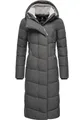 Produktbild: Ragwear Wintermantel Pavla Long extralanger Winterparka mit Teddyfutter und Kapuze