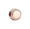 Produktbild: Pandora Charm-Einhänger ROSE-788747C01, Zirkonia, Rosévergoldet, Gravierbar