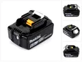 Produktbild: Makita BL 1860 B 18 V - 6,0 Ah / 6000 mAh Li-Ion Akku mit LED Akkupacks