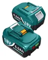 Produktbild: 2Stück/4Stück  Für Genuine Makita 18V 6,0AH Akku BL1860 BL1850 Li-ion mit LED
