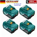 Produktbild: 2Stück/4Stück  Für Genuine Makita 18V 6,0AH Akku BL1860 BL1850 Li-ion mit LED