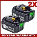 Produktbild: 2X 8,0Ah für Makita Akku 18V BL1860B BL1850B BL1830 BL1860 BL1890 Ersatzakku LED