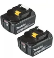 Produktbild: Makita BL1860B 18V 6 Ah 6000 mAh Li-Ion Akku 197422-4 original Doppel Pak
