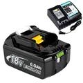 Produktbild: Für Makita Original 18V 6Ah 9Ah 12Ah Akku BL1850 BL1830 BL1860 B Led Anzeige Neu