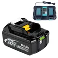 Produktbild: Für Makita Original 18V 6Ah 9Ah 12Ah Akku BL1850 BL1830 BL1860 B Led Anzeige Neu