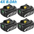 Produktbild: Für Makita Original 18V 6Ah 9Ah 12Ah Akku BL1850 BL1830 BL1860 B Led Anzeige Neu