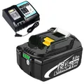 Produktbild: Für Makita Original 18V 6Ah 9Ah 12Ah Akku BL1850 BL1830 BL1860 B Led Anzeige Neu