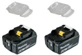 Produktbild: Makita 2x Akku BL1860B 18V 6,0Ah  Original Li-Ion LXT Ladestandanzeige 197422-4