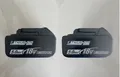 Produktbild: 2X 18V/5,0Ah Akku BL1860B für Makita 197422-4 BL1850 BL1830- 2er Set -