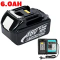 Produktbild: Für Makita Akku 18V 6Ah 9Ah 12Ah BL1860B BL1850B BL1830B BL1860 BL1840 BL1815