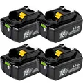 Produktbild: Für Makita Akku 18V 6Ah 5Ah 8Ah 9Ah 12Ah BL1860B BL1850B BL1840B BL1830B LTX DHL