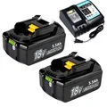 Produktbild: Für Makita Akku 18V 6Ah 5Ah 8Ah 9Ah 12Ah BL1860B BL1850B BL1840B BL1830B LTX DHL