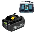 Produktbild: Für Makita Akku 18V 6Ah 5Ah 8Ah 9Ah 12Ah BL1860B BL1850B BL1840B BL1830B LTX DHL