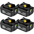 Produktbild: Für Makita Akku 18V 6Ah 5Ah 8Ah 9Ah 12Ah BL1860B BL1850B BL1840B BL1830B LTX DHL