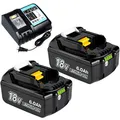 Produktbild: Für Makita Akku 18V 6Ah 5Ah 8Ah 9Ah 12Ah BL1860B BL1850B BL1840B BL1830B LTX DHL