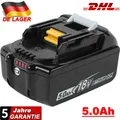 Produktbild: 5,0 Ah  für Makita 18V Akku BL1860B BL1850B BL1840 BL1830 LXT400 Li-ion