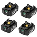 Produktbild: 18V 8,0Ah Akku Für Makita BL1850 BL1830 BL1860B Led Anzeige / Doppelladegerät