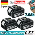 Produktbild: 3X  18V 7000mAh Akku Für Makita BL1850 BL1830 BL1860 Ersatz Akku  DE